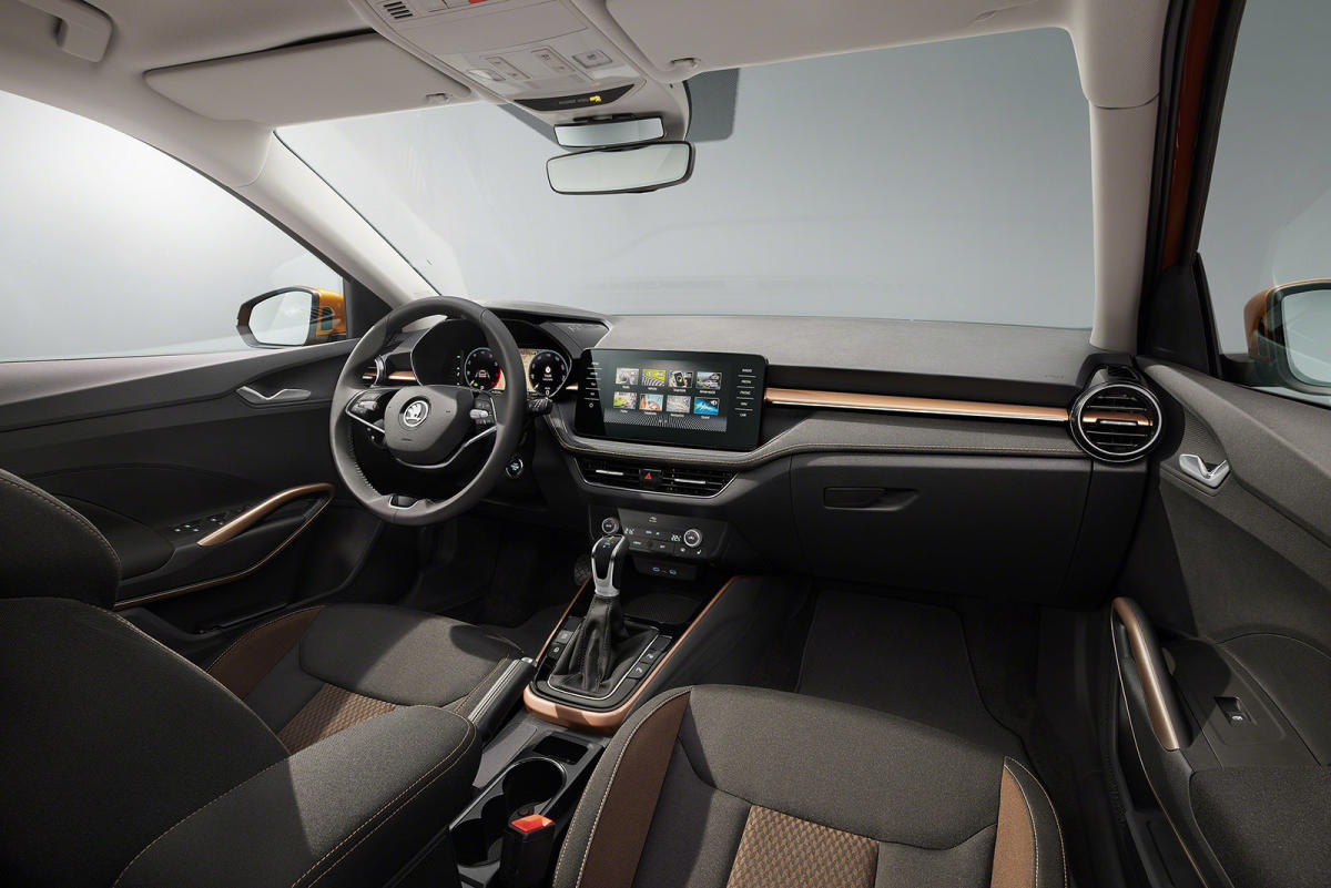 Skoda Fabia 2021 interior