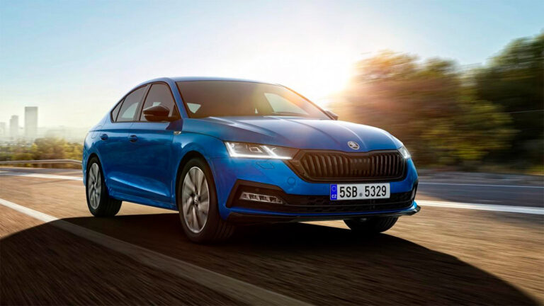 skoda octavia sportline front