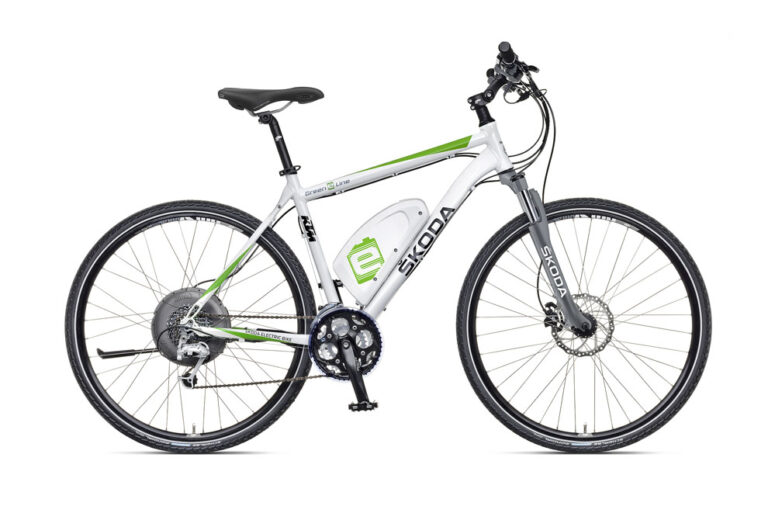 skoda presenta su primera bicicleta electrica