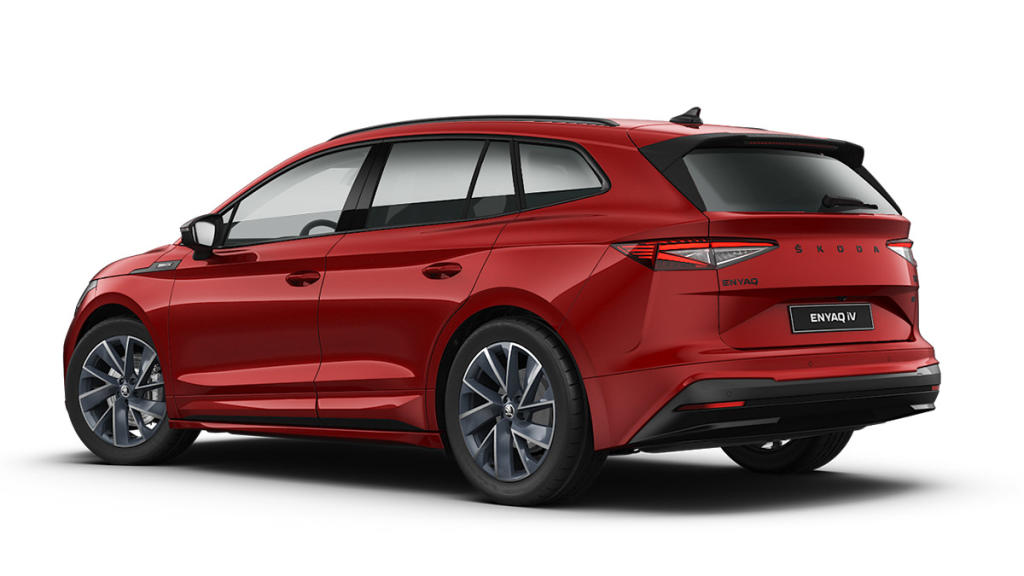 Skoda Enyaq trasera
