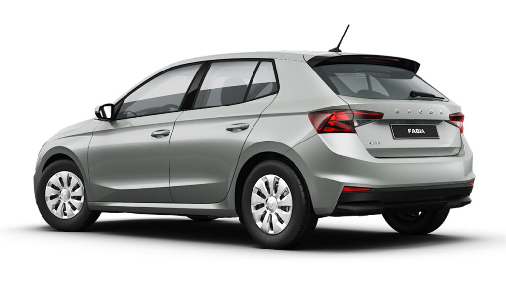 Nuevo Skoda Fabia 2021 trasera