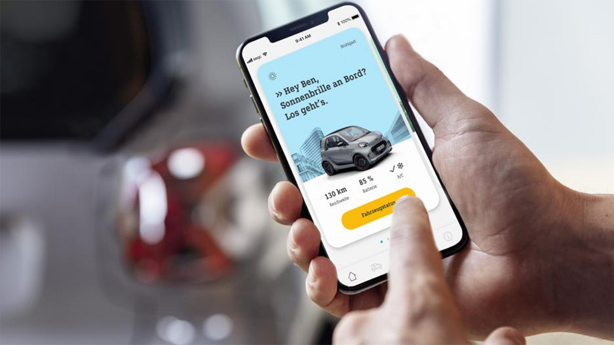 El <em>carsharing</em> de Smart aterriza a España bajo "Ready to share" 1 smartphone 1