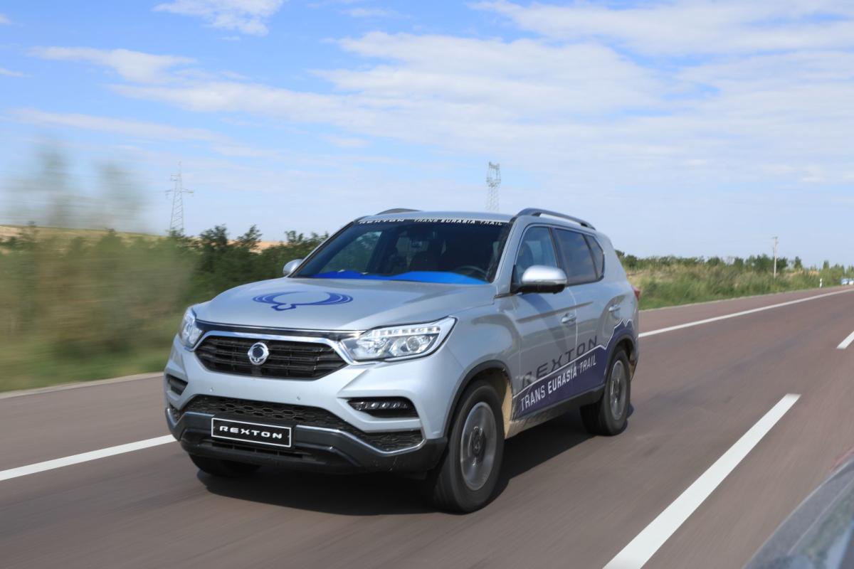 ssangyong rexton trans eurasia trail