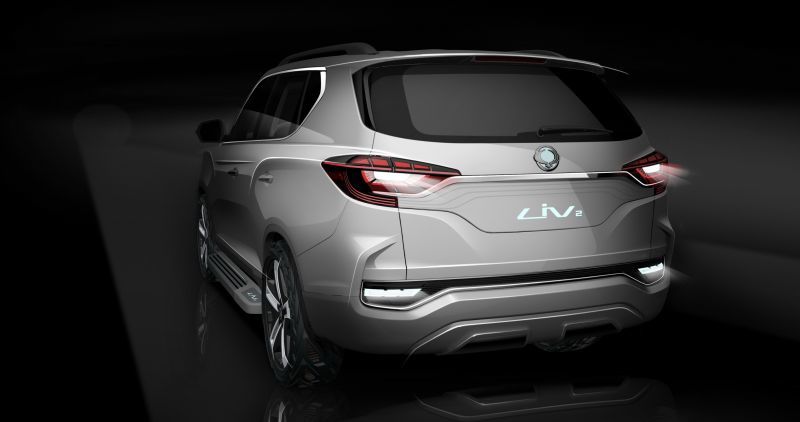 Trasera SsangYong LIV-2 Concept