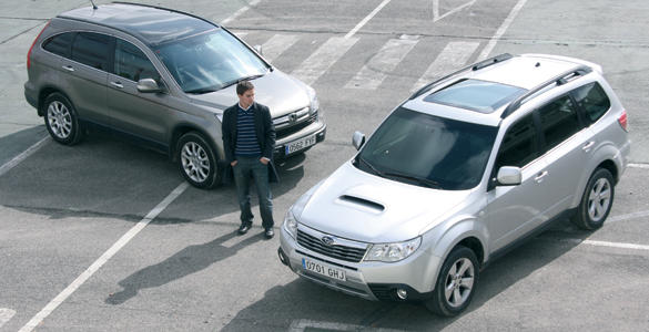 Subaru Forester 2.0 TD Lim. P.N. vs Honda CRV 2.2 ICTDI