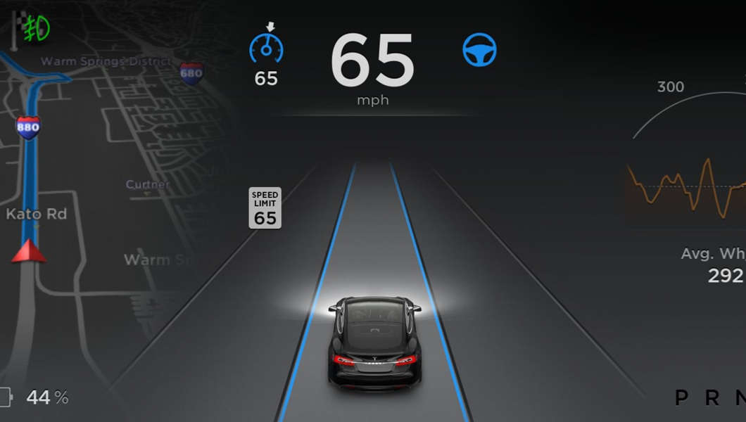 tesla model s autopilot software