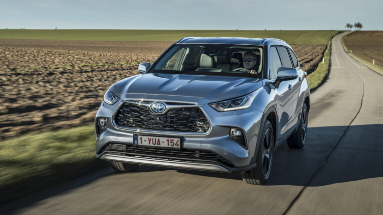 toyota highlander electric hybrid 2021