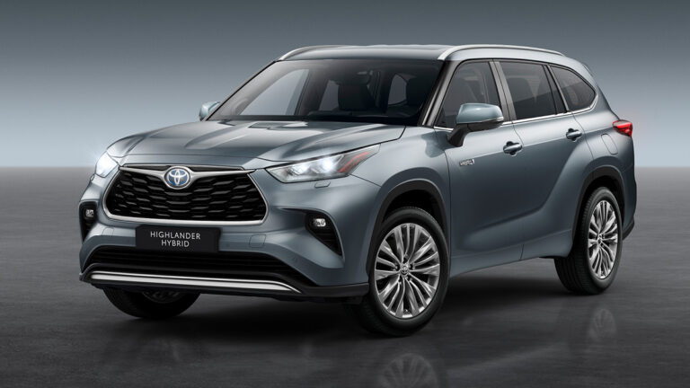 toyota highlander hybrid fr