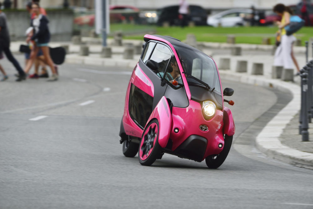 Toyota i-Road: El eléctrico más divertido