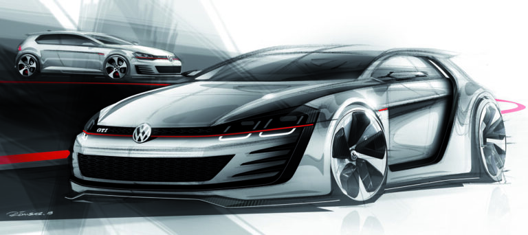 volkswagen design vision gti
