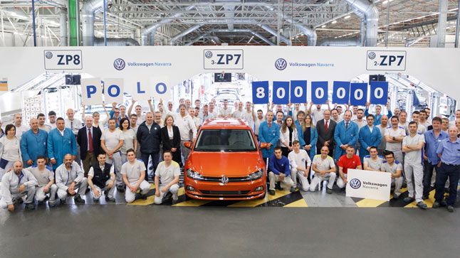 volkswagen navarra fabrica su polo 8 millones