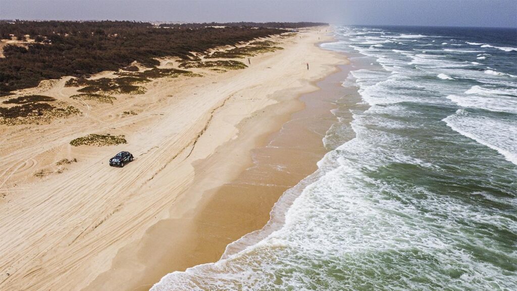 Extreme E Senegal Ocean X-Prix. Lago Rosa, Dakar, Senegal