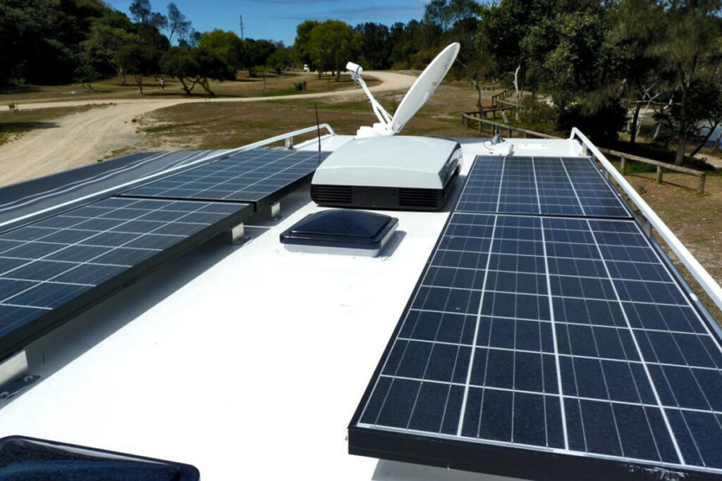 Paneles solares autocaravana