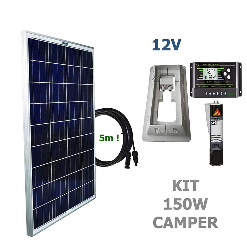 Paneles solares autocaravana