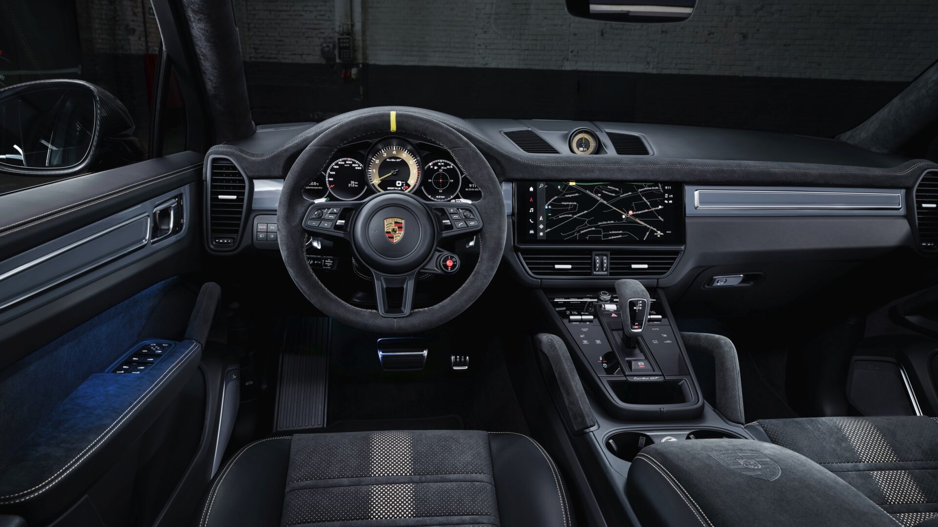 Nuevo Porsche Cayenne Turbo GT interior
