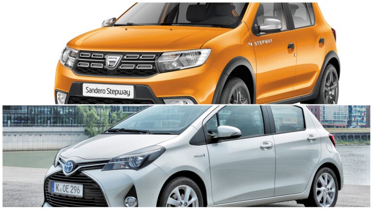 sandero vs yaris segundamano