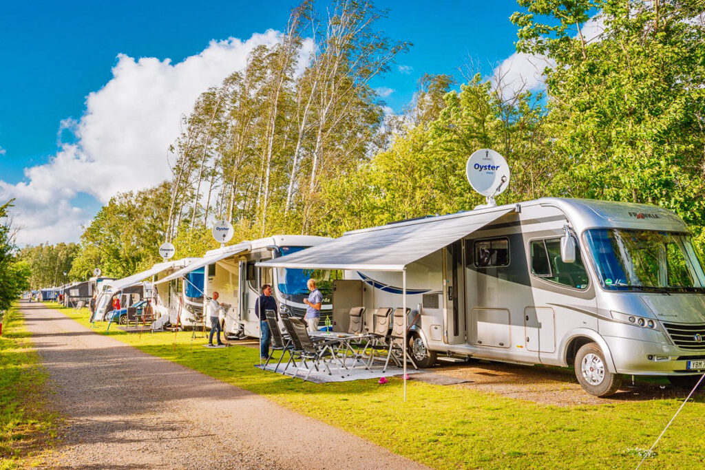 Autocaravana, seguridad en parado
