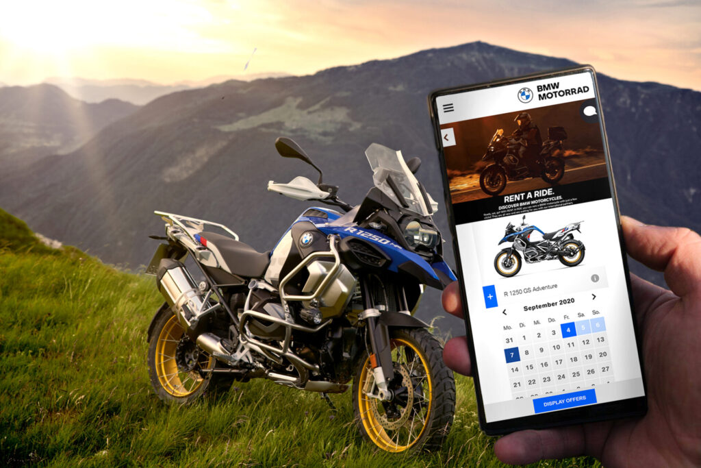 Servicio Rent a Ride, BMW Motorrad