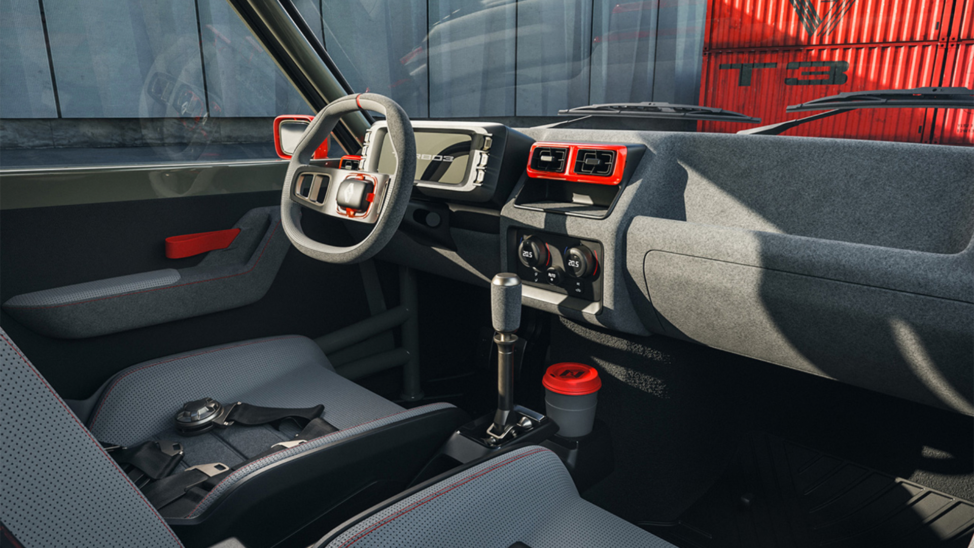 Renault 5 Turbo 3 by Legende Automobiles interior