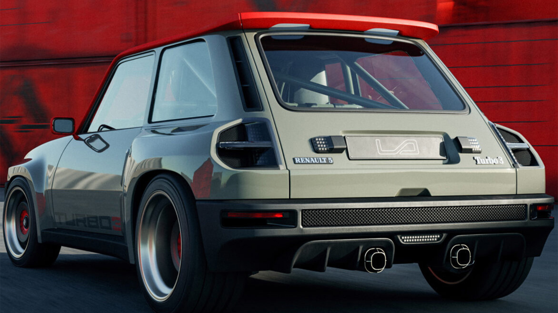 Renault 5 Turbo 3 by Legende Automobiles trasera