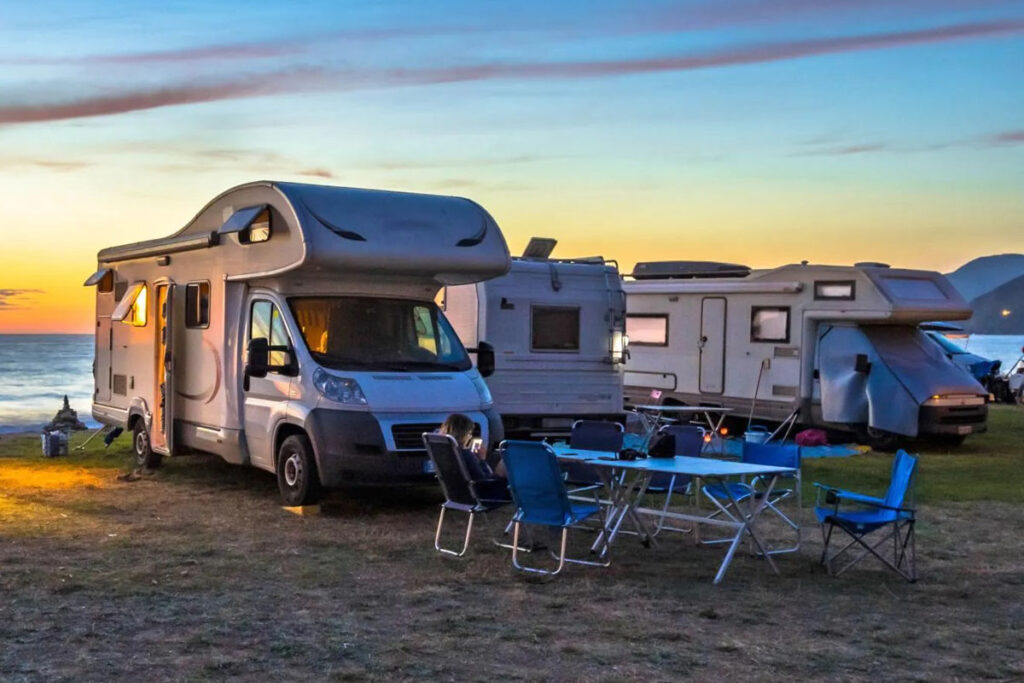 Autocaravana, seguridad en parado