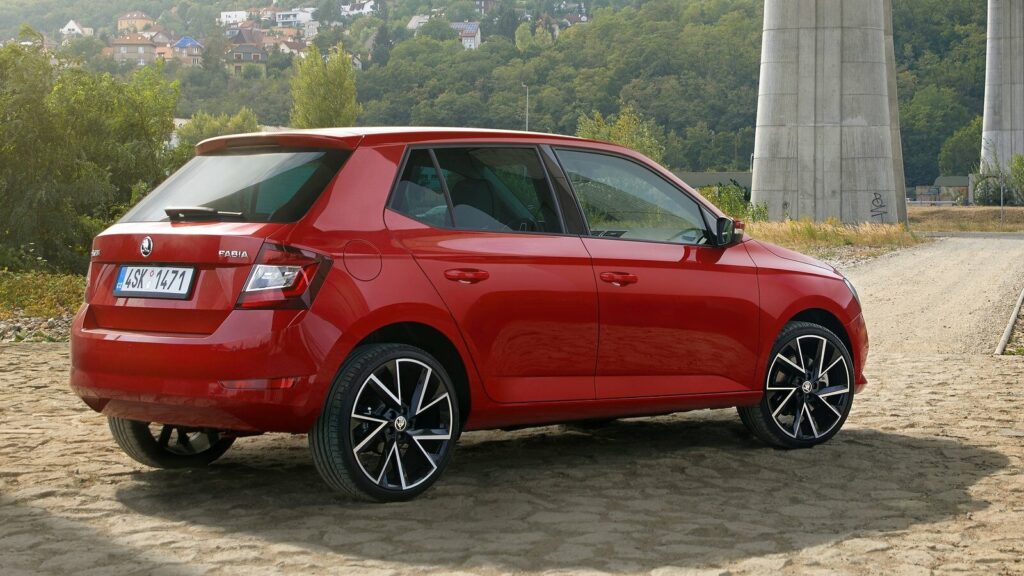Skoda Fabia trasera