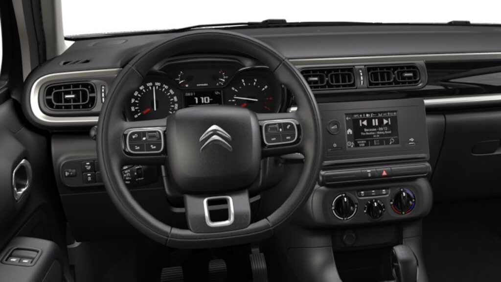 Citroën C3 interior