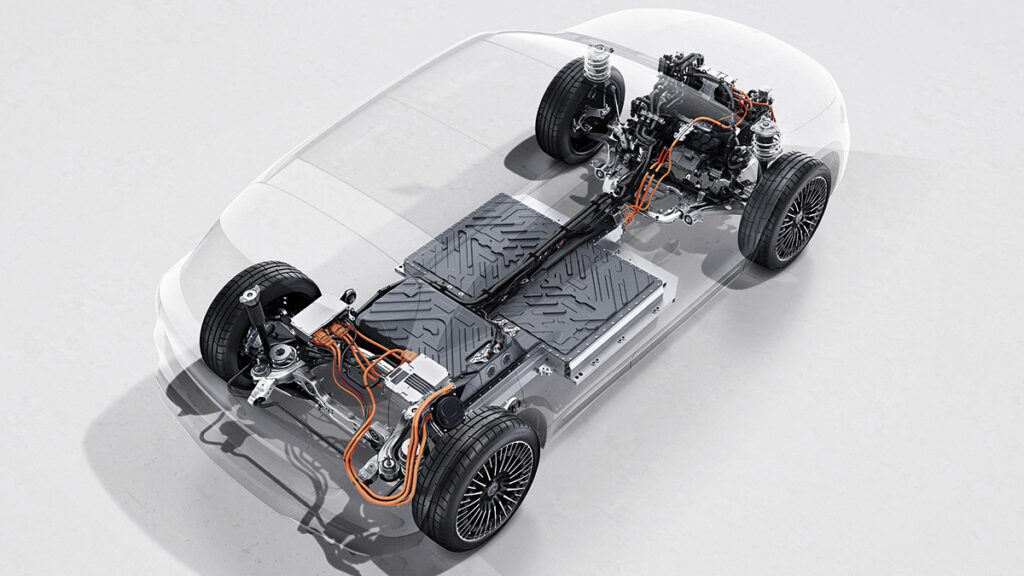 Mercedes-Benz EQA radiografia