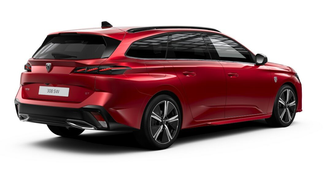 Peugeot 308 SW rojo