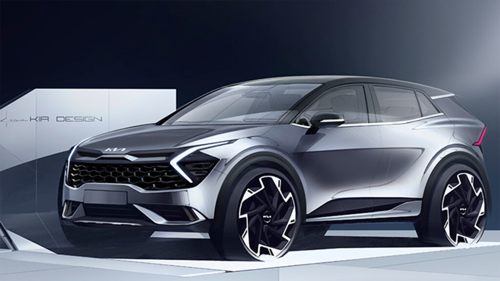 Kia Sportage 2022: salen a la luz los primeros bocetos de la nueva generación dedicada al mercado europeo