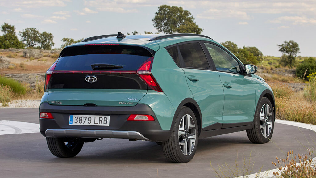 Hyundai Bayon trasera