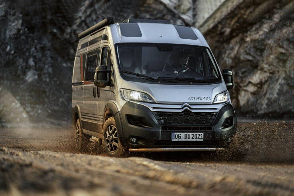 Bürstner Campeo 4x4, rutas sin límite