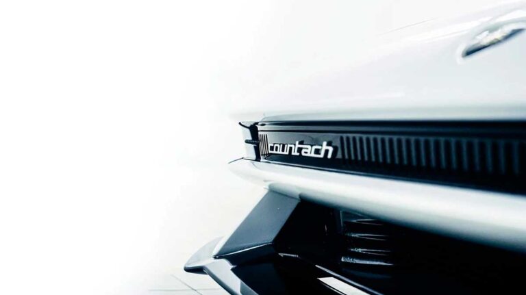 Lamborghini Countach special teaser
