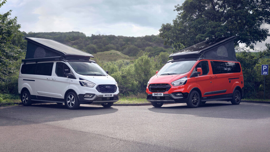 El Ford Transit Custom Nugget estrena las nuevas versiones Active y Trail