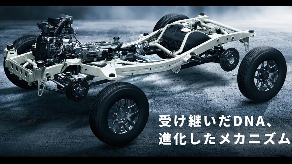 Suzuki Jimny kei car chasis