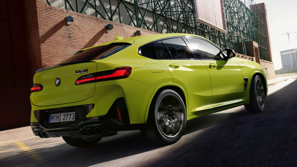 BMW X4 trasera