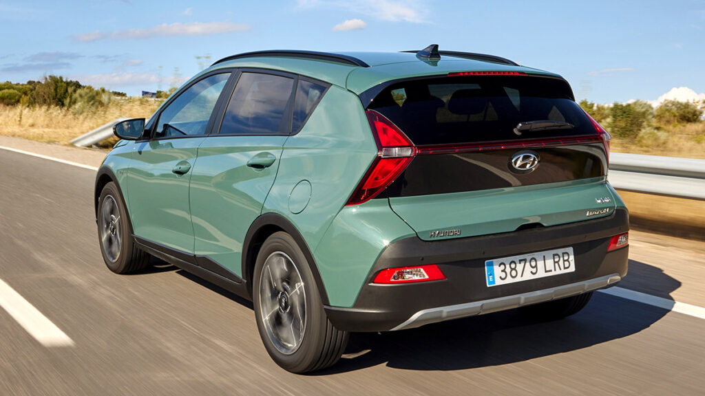 Hyundai Bayon trasera