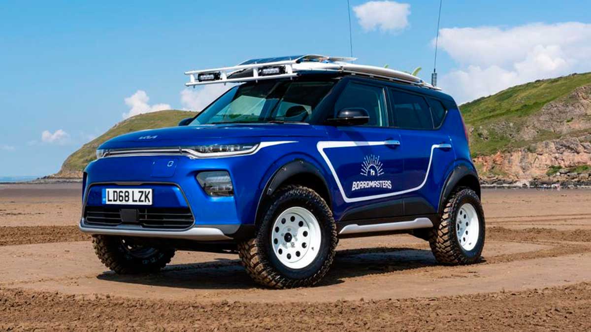 Nuevo Kia e-Soul Boardmasters Edition: un coche eléctrico para surferos 1 kia-e-soul-boardmasters-edition