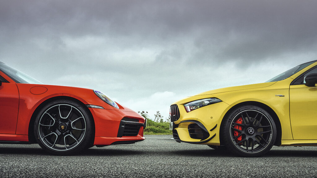 Mercedes vs. Porsche
