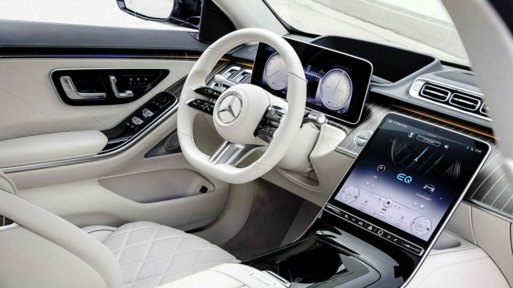 Mercedes S 580 e interior