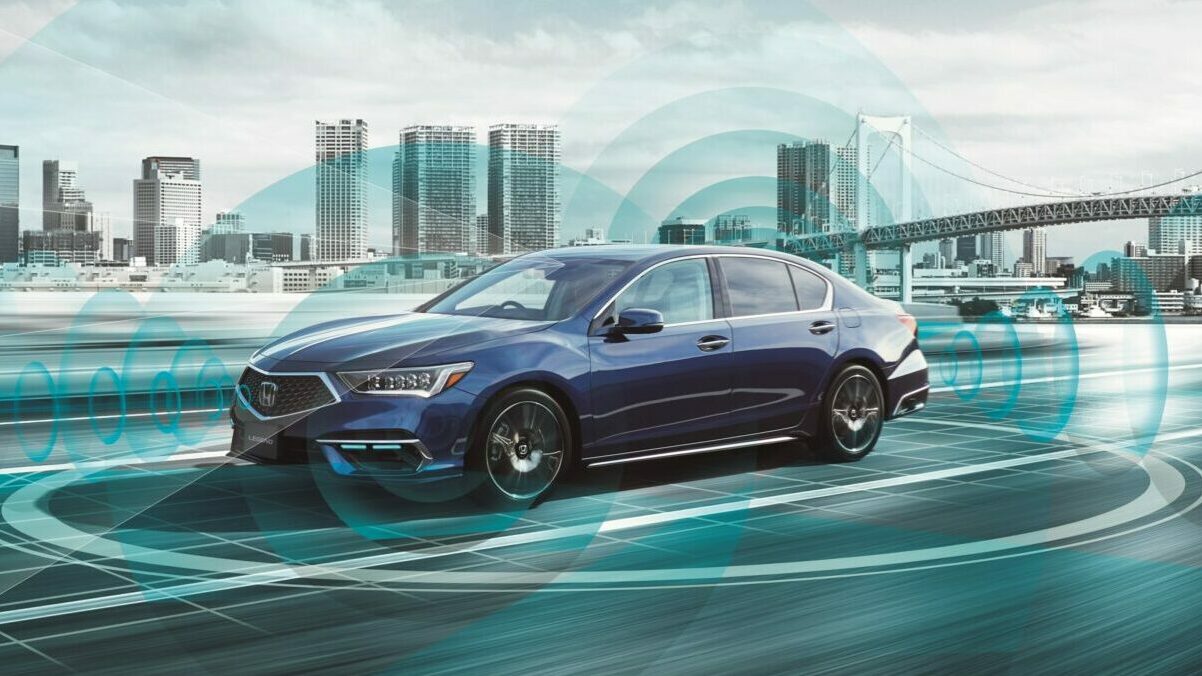 Honda Legend coche autonomo