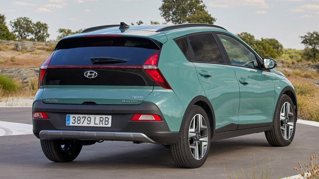 Hyundai Bayon 2021 trasera