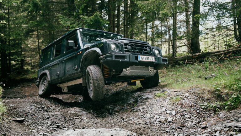 INEOS Grenadier Schoeckl prototype testing