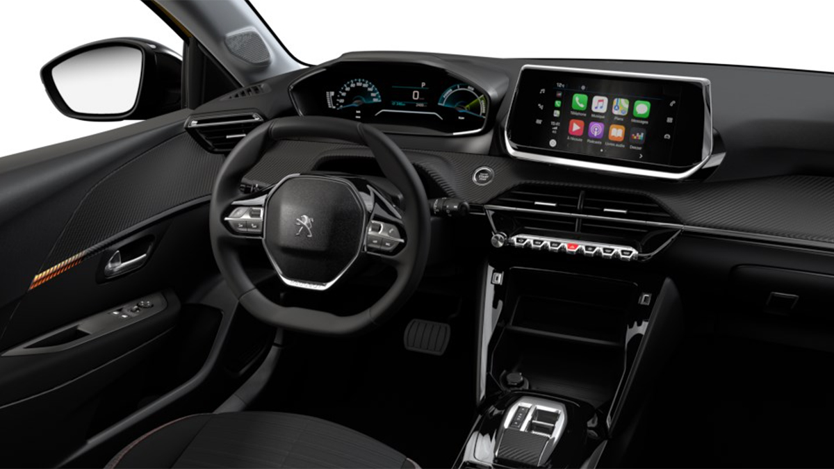Peugeot e-208 interior