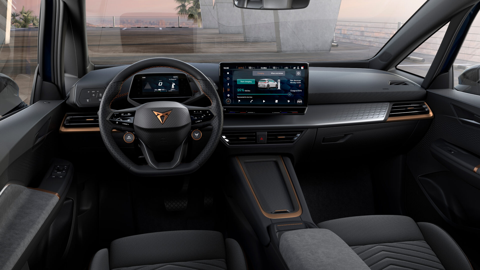 Cupra Born interior