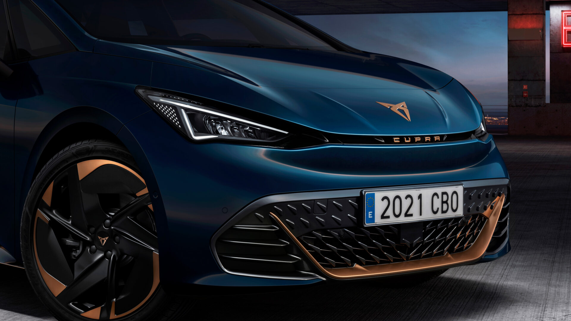 Cupra Born faros