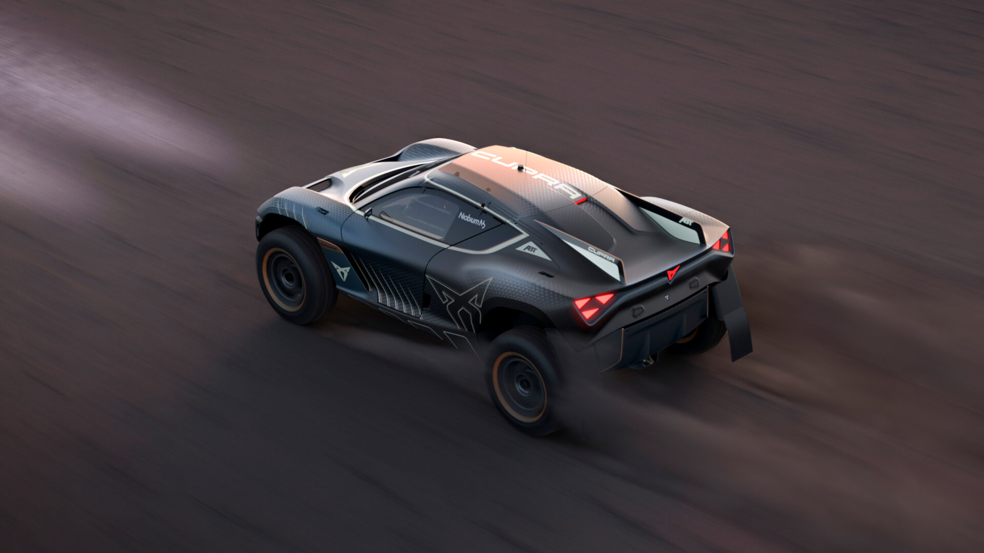 Cupra Tavascan Extreme E Concept trasera