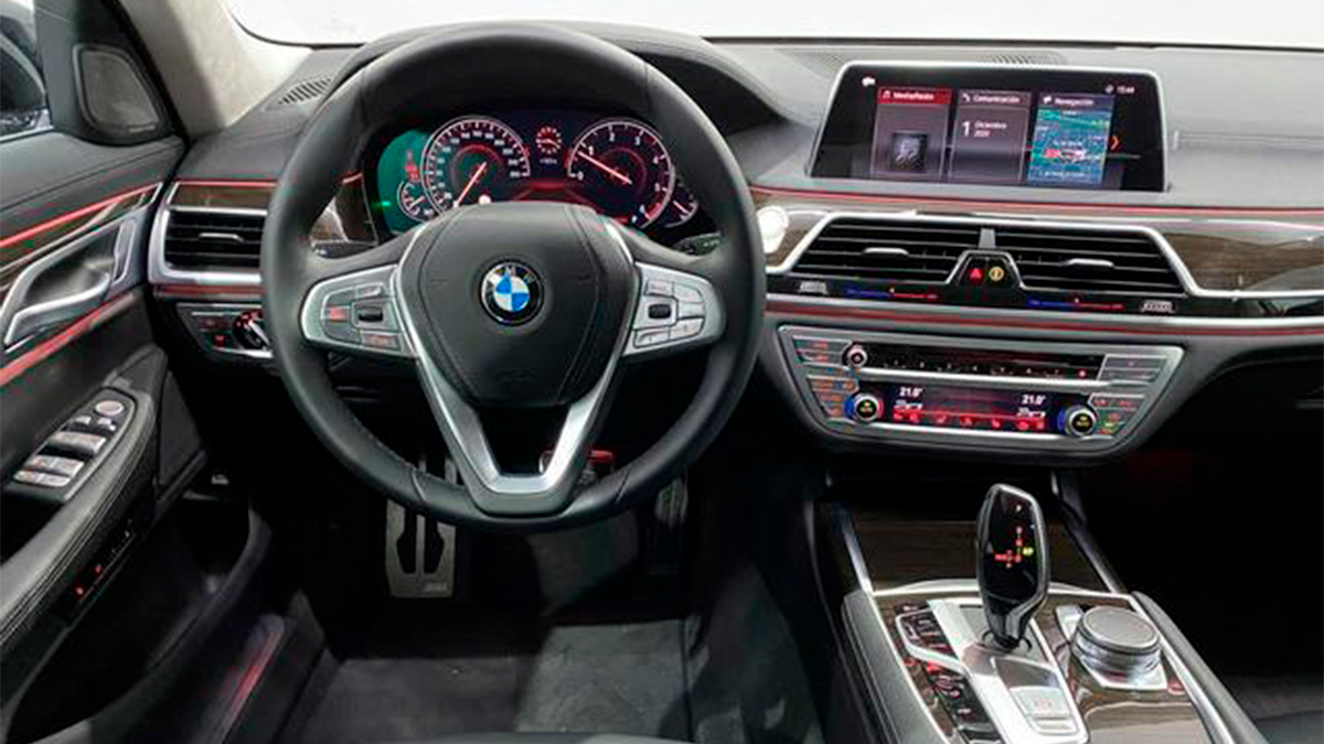 BMW Serie 7 interior