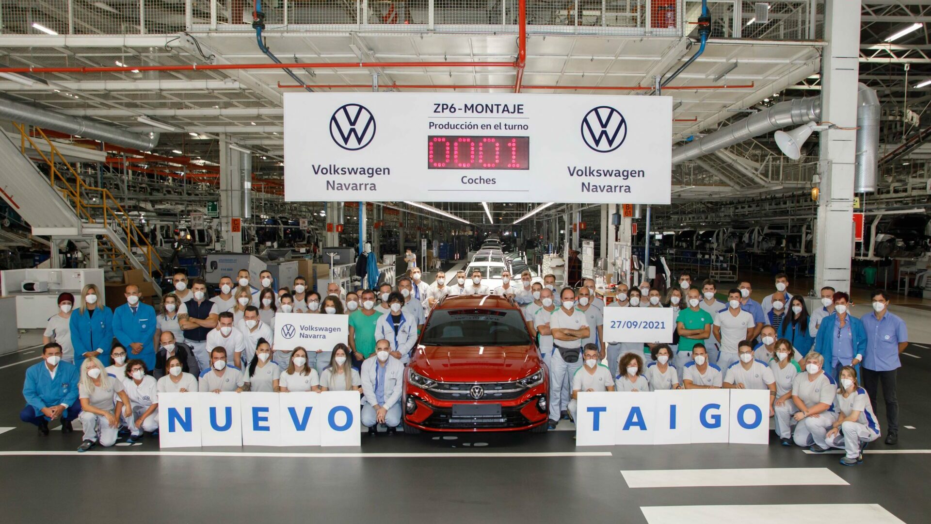 volkswagen navarra inicia la produccion en serie del nuevo taigo en exclusiva para toda europa e1632820756989