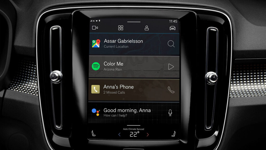 volvo xc40 android os